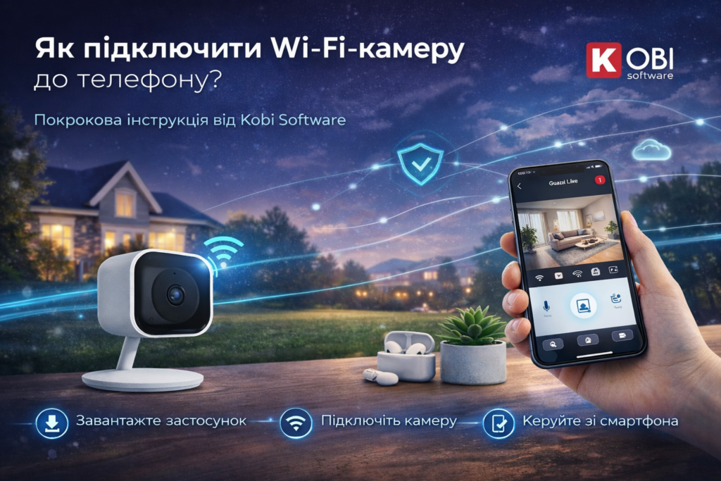 Як підключити Wi-Fi-камеру до телефону?